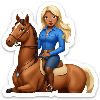 Megan thee stallion horse sticker
