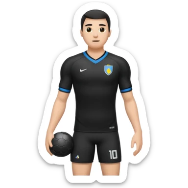 maillot football bande noir torse sans numéro ni logo sticker