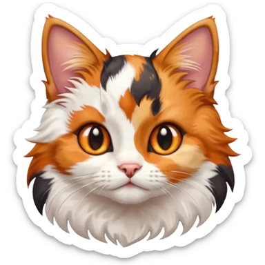 una gatita  para promocionar mi instagram sticker