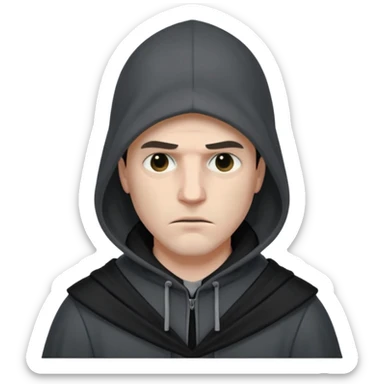 man executioner in gray suit sticker