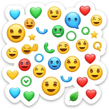 Create a 3D style emoji with these symbols: ⵥⵙⵣ sticker