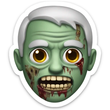 Zombie Dottore sticker