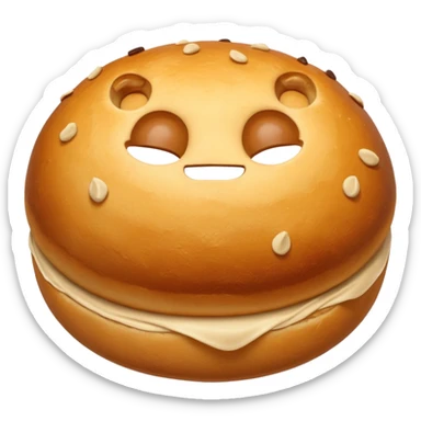 baked Dough without face  sticker