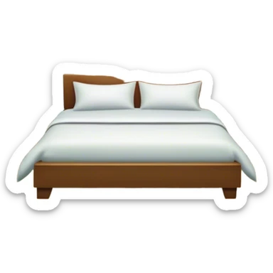 Bedroom with rainforest growing in and around it sticker