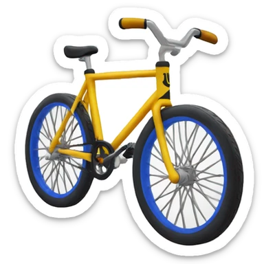 bike polo mallet  sticker