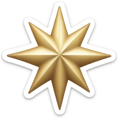 Christmas Star  sticker