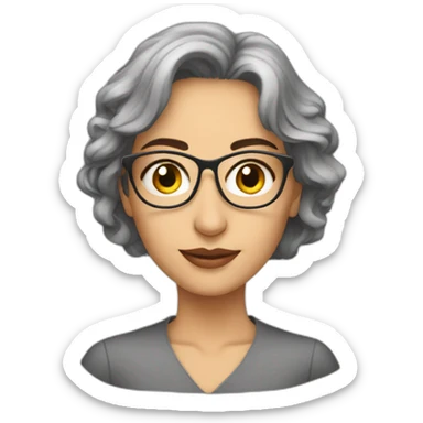 Leila forouhar  sticker