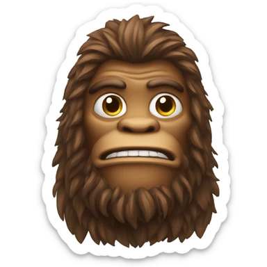 kalel the sasquatch sticker