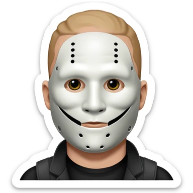 Corey Taylor All Hope Is Gone mask sticker