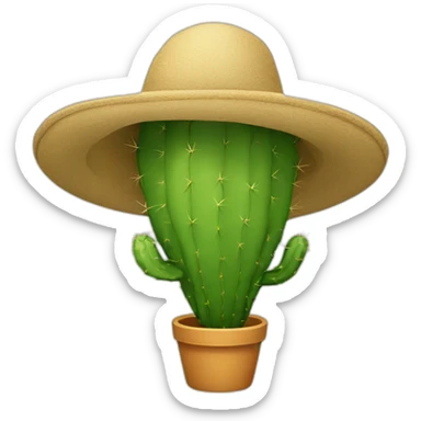 CACTUS PESCADOR sticker