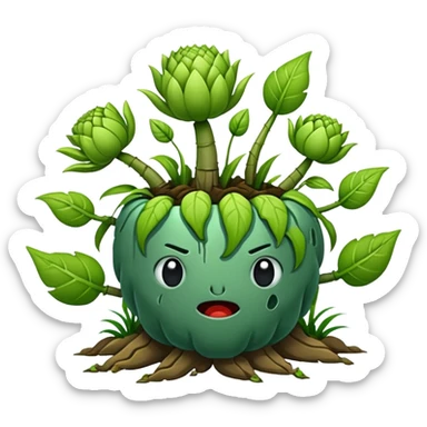 Plants vs Brainrots sticker