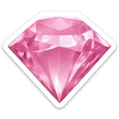 Pink diamond  sticker