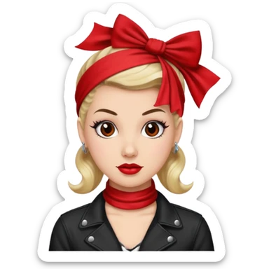 Rockabella sticker