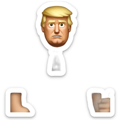 donald-trump-in-a-jail-suit sticker