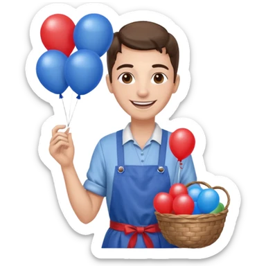 Street Balloon Seller sticker