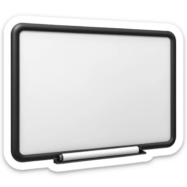 whiteboard in classroom sticker
