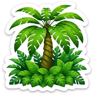 Rainforest sticker