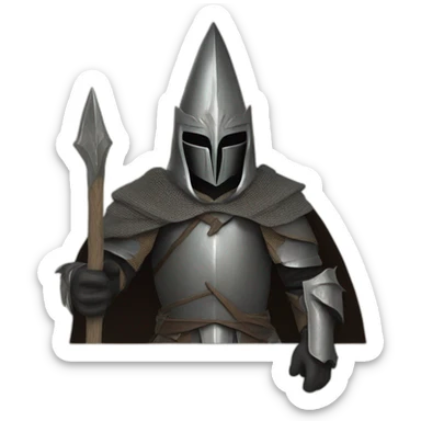 witch-king of angmar lord of the rings movie character sticker