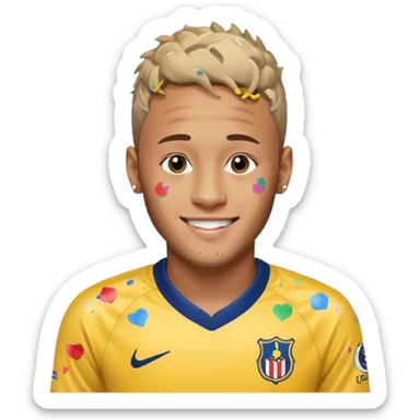 neymar celebrate sticker