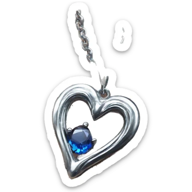 heart of the ocean necklace from titanic sticker