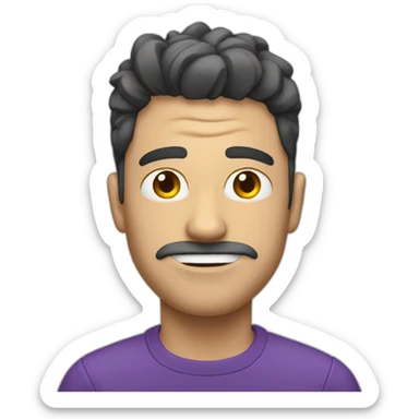 glitched guy sticker