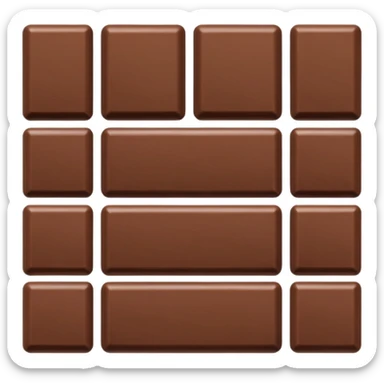 Dubai chocolate sticker