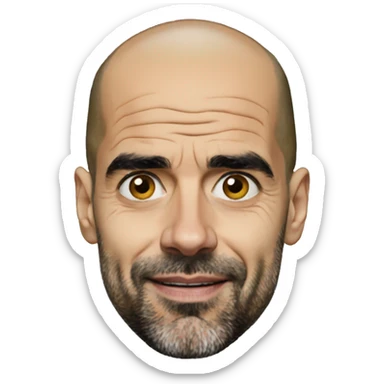 Pep guardiola sticker