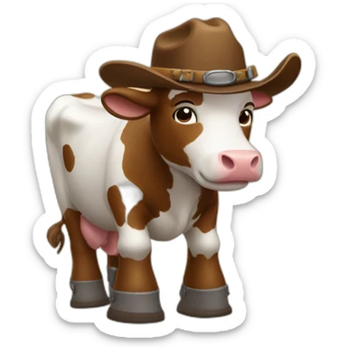 Bottes cow-boy  sticker