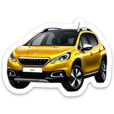 Peugeot 2008 sticker