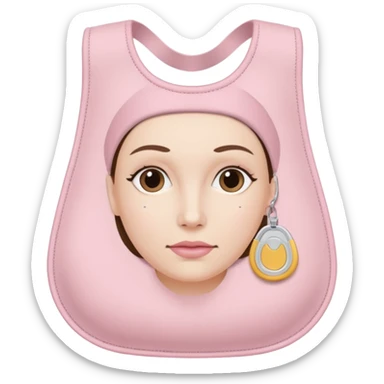  a woman, mid 60, wearing an ostomy bag sticker