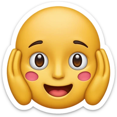 Bit emoji nodding sticker