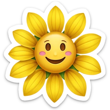 Eu quero criar um emoji de uma chupeta amarela, com pedrinhas brilhantes, e com um girassol 🌻 sticker