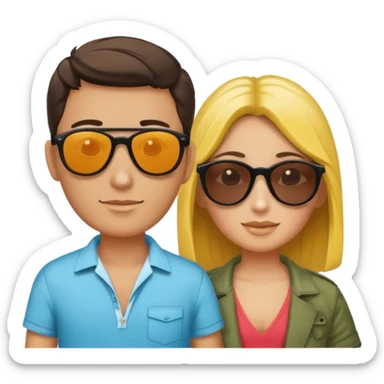 talcado and yoananas a talca city sticker