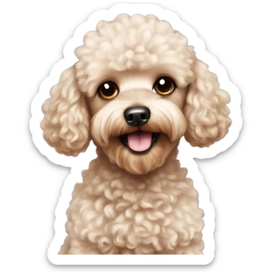 Can you create a toy poodle  sticker
