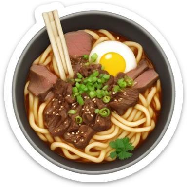 taiwanese beef noodles sticker