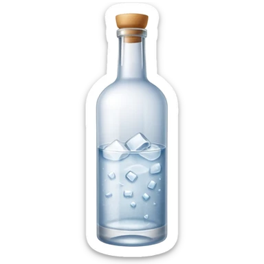 vodka bottle sticker