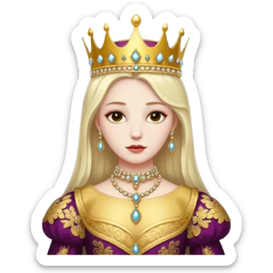 HEADLESS QUEEN WITHOUT HEAD sticker