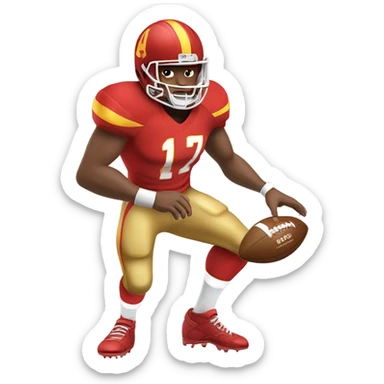 49ers quarterback  sticker