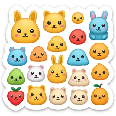 Cute and cozy sticker pack  sticker