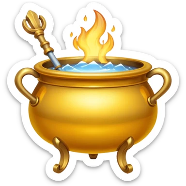 golden Cauldron sticker