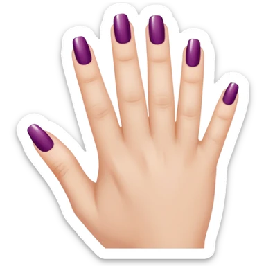 gel polish, y manicure  sticker