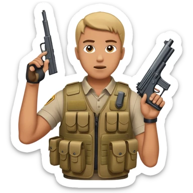 CS2 ICON Coming to Life and Shooting sticker