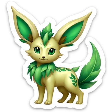 Shiny Exotic Sprigatito-Leafeon-Hybrid-Creature sticker