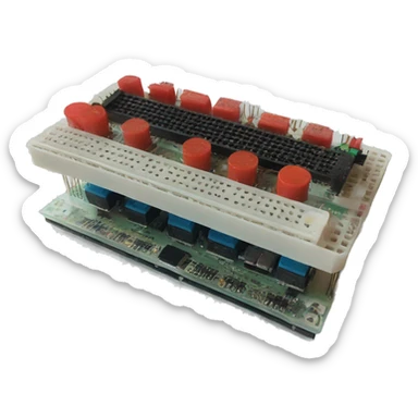 breadboard arduino sticker