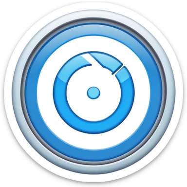 circular progress bar at 75% completion sticker