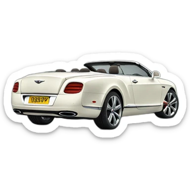 Bentley car sticker