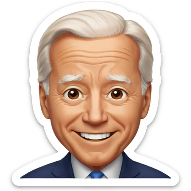 Joe Biden president sticker