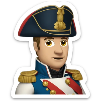Napoleon qui dans Macarena sticker