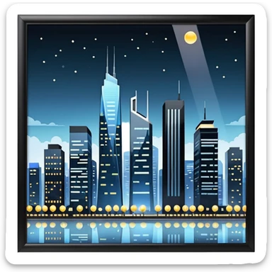 Create for me a square image for use in a Luma Invite, The image is for a hackathon called c0mpuled-4/utaustin: Powering the City. sticker