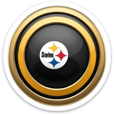 Pittsburgh Steelers logo sticker